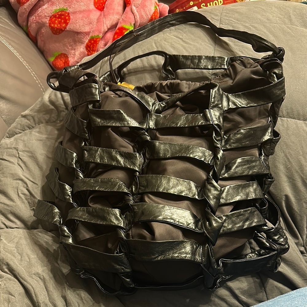 Bottega Veneta Black Crossbody Bag
